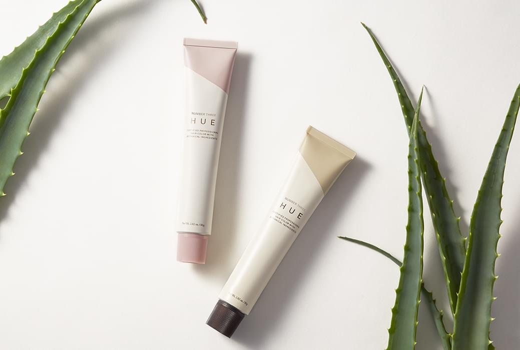 NUMBER THREE HUE オーガニックカラー剤